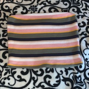 Simple cropped tube top